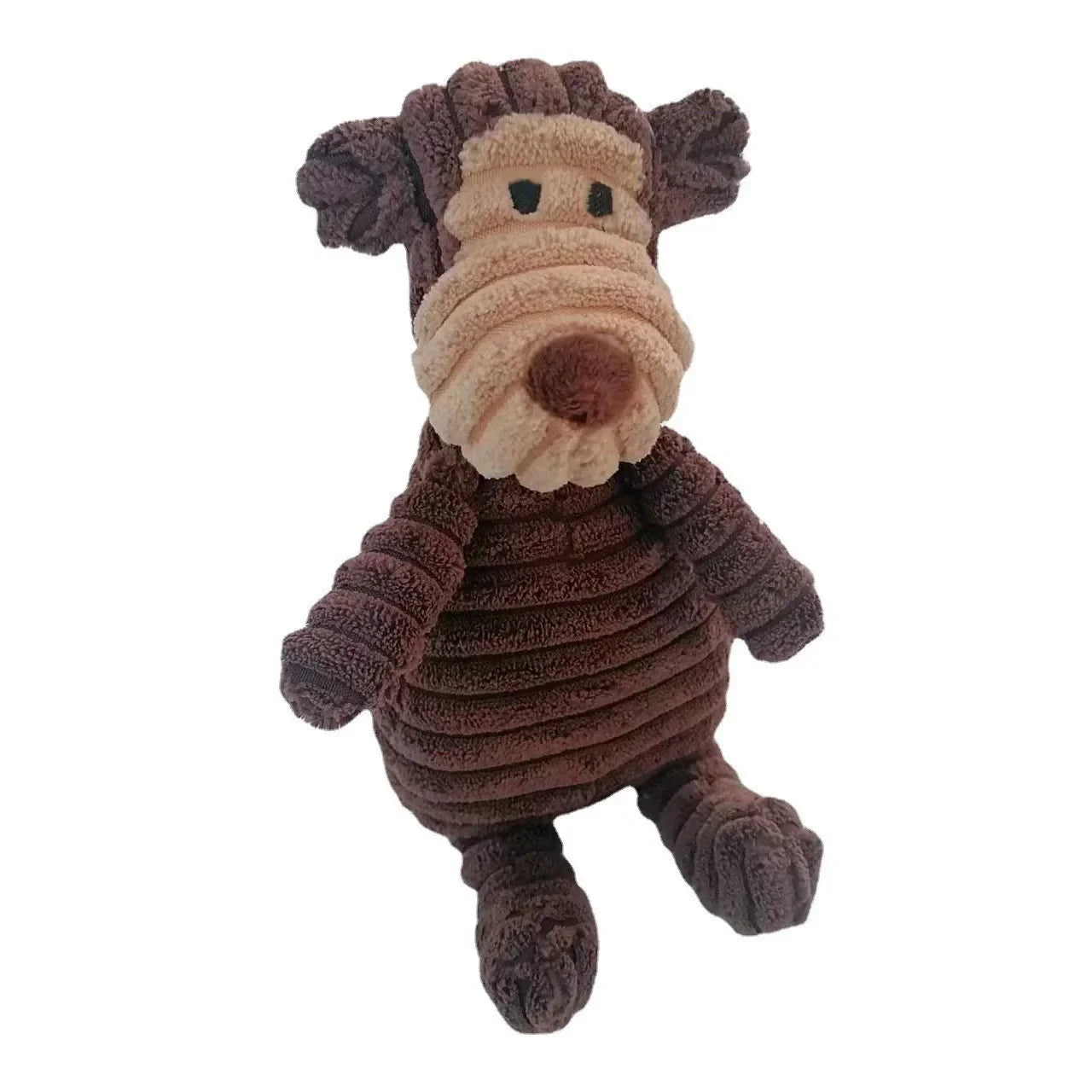 Corduroy Animal Dog Toy