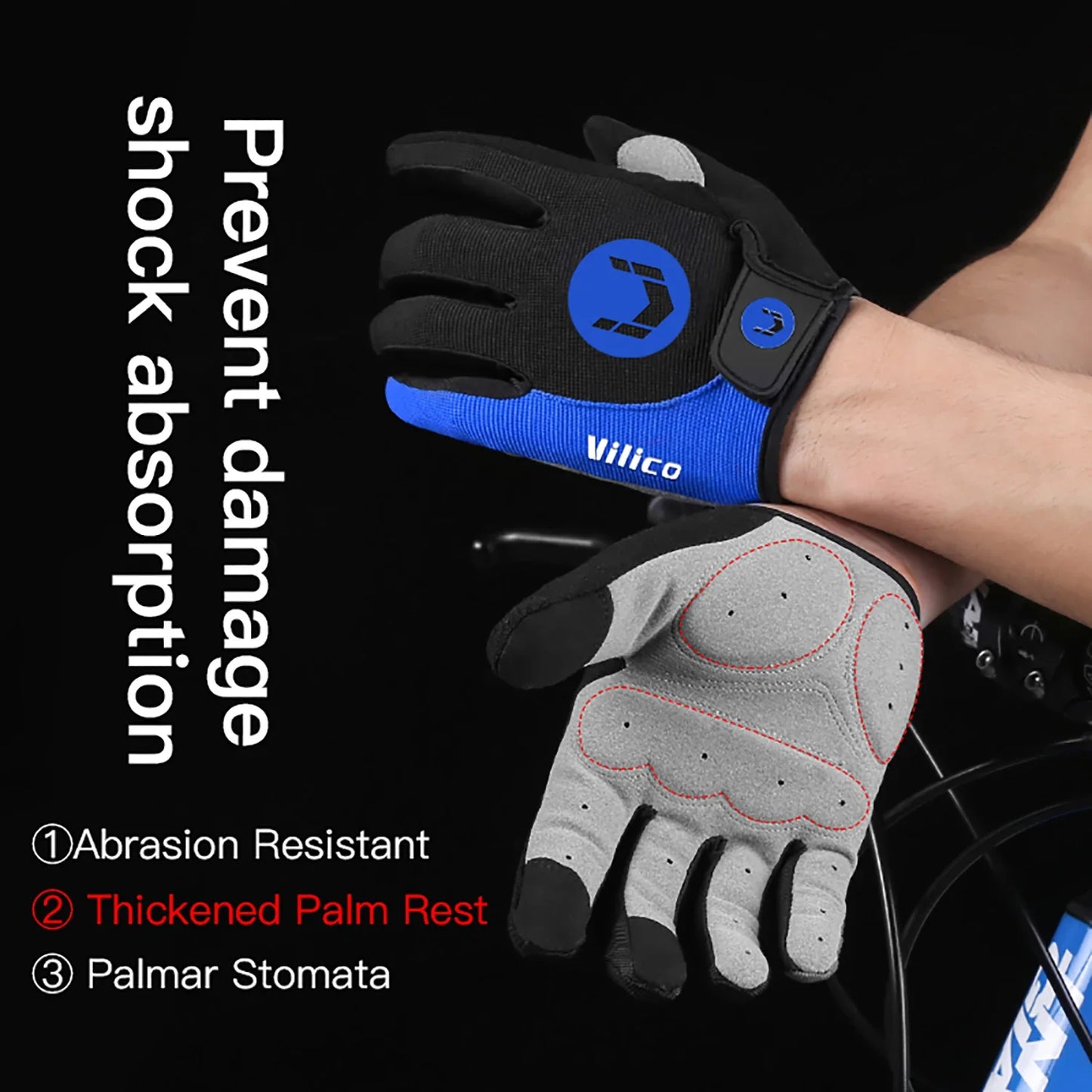 Full Finger MTB Cycling Gloves