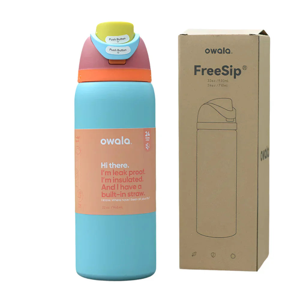 Owala FreeSip Black Panther