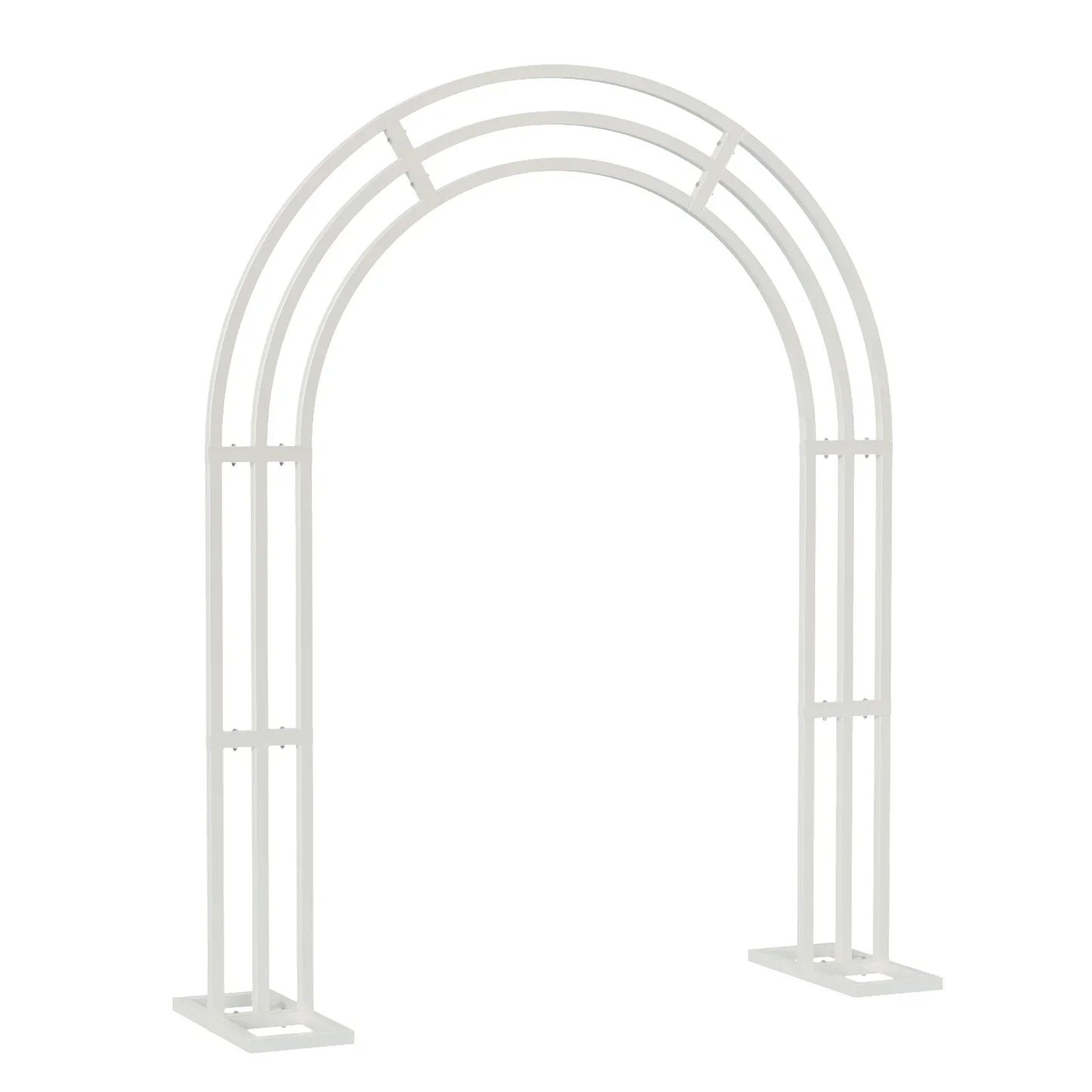 White Wedding Arch Stand