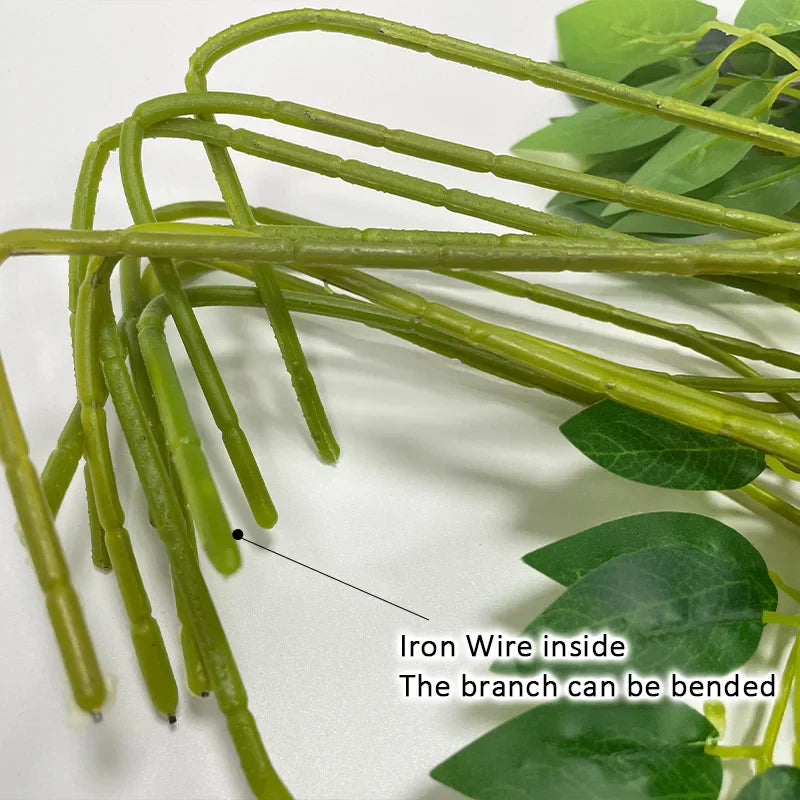 CHENAO Artificial Wisteria Hanging Garland