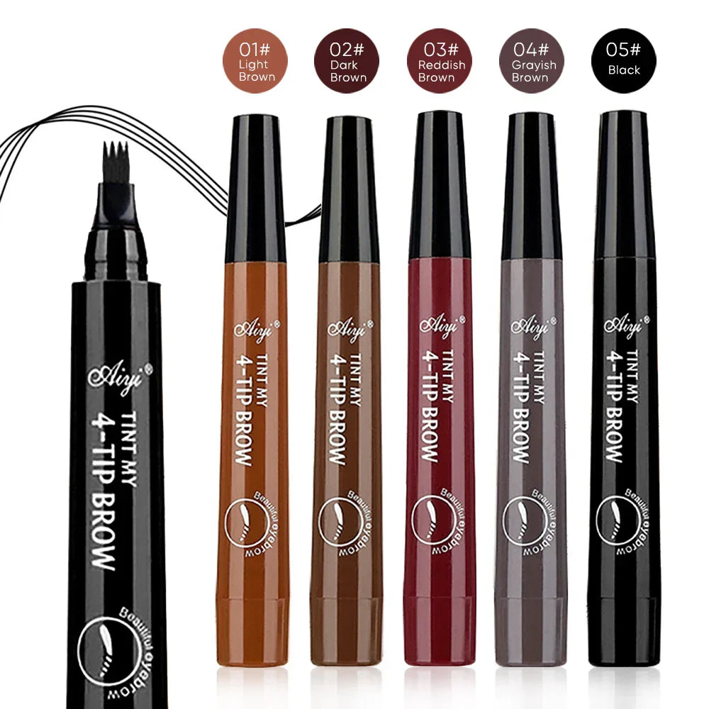 Four-Pronged Eyebrow Pencil