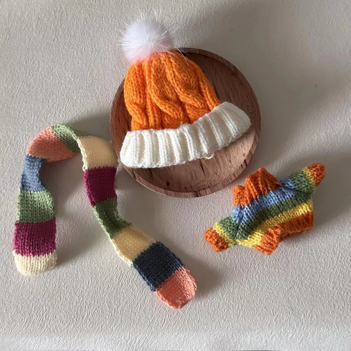 JUMEET Labubu Macaron Doll Outfit Set