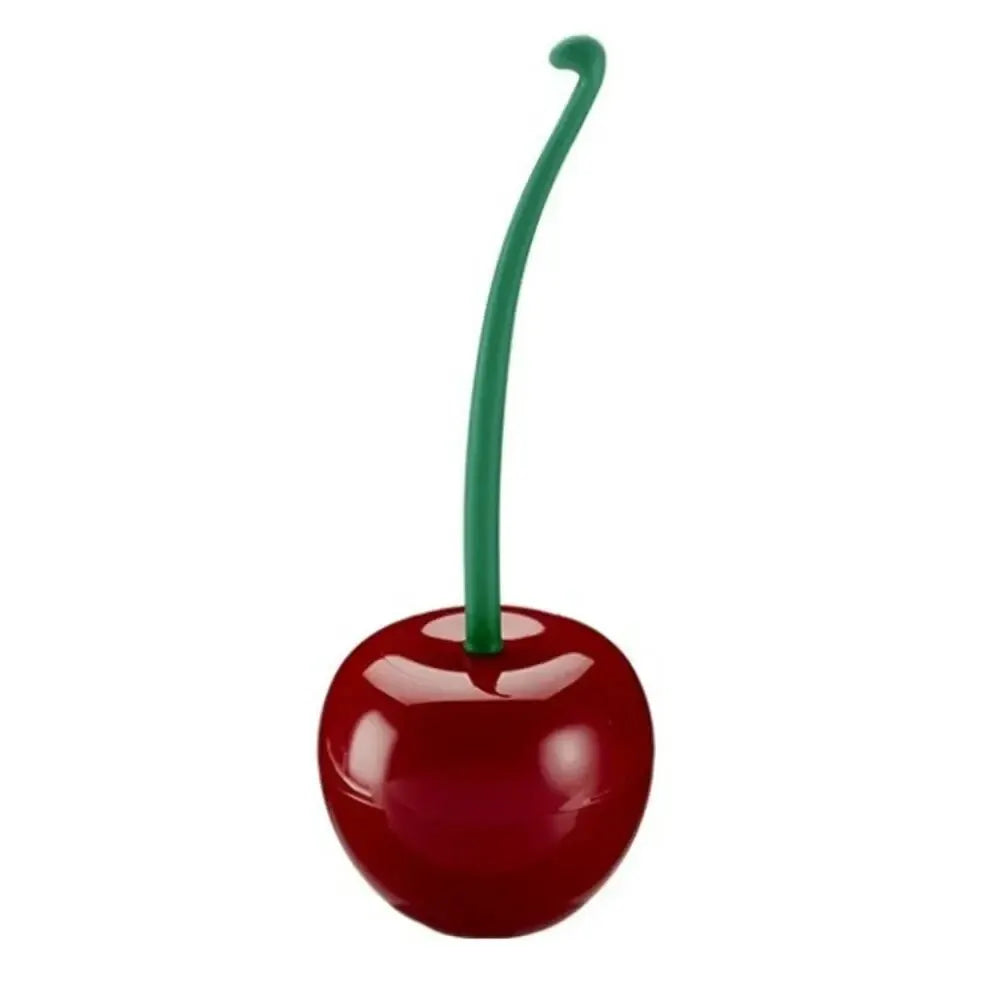 Cherry-Shaped Toilet Brush Set