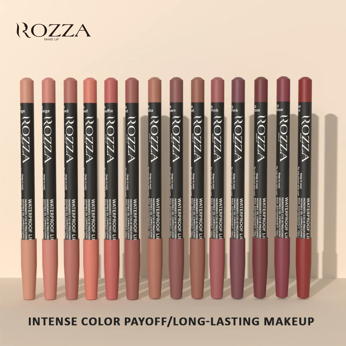 Rozza Waterproof Matte Lip Liner