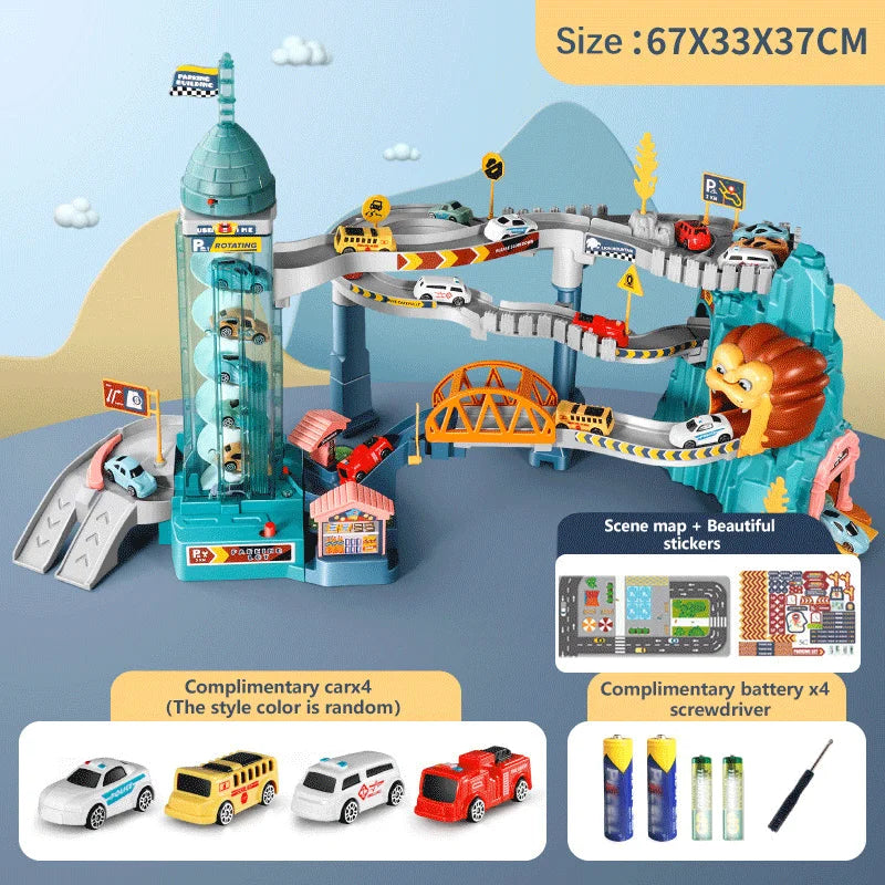 KBDFA Lion Theme Car Track
