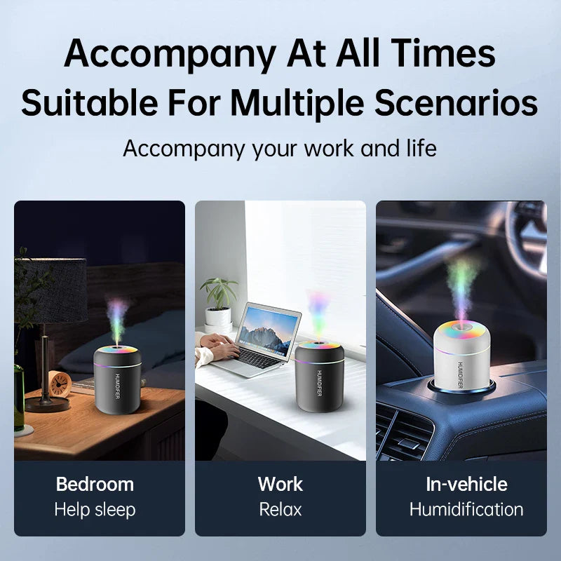 Mini USB Aroma Humidifier Diffuser
