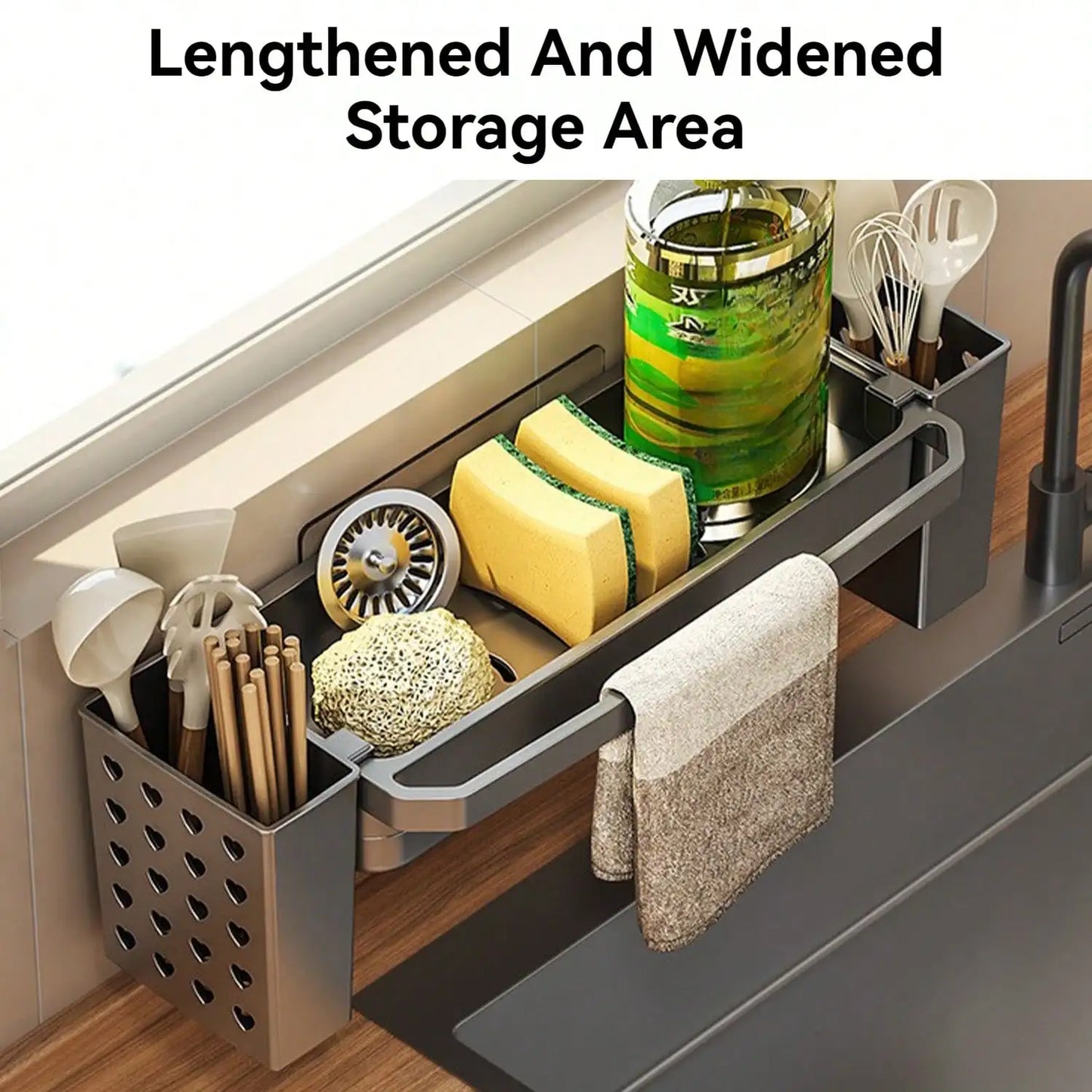 No-Drill Sink Caddy