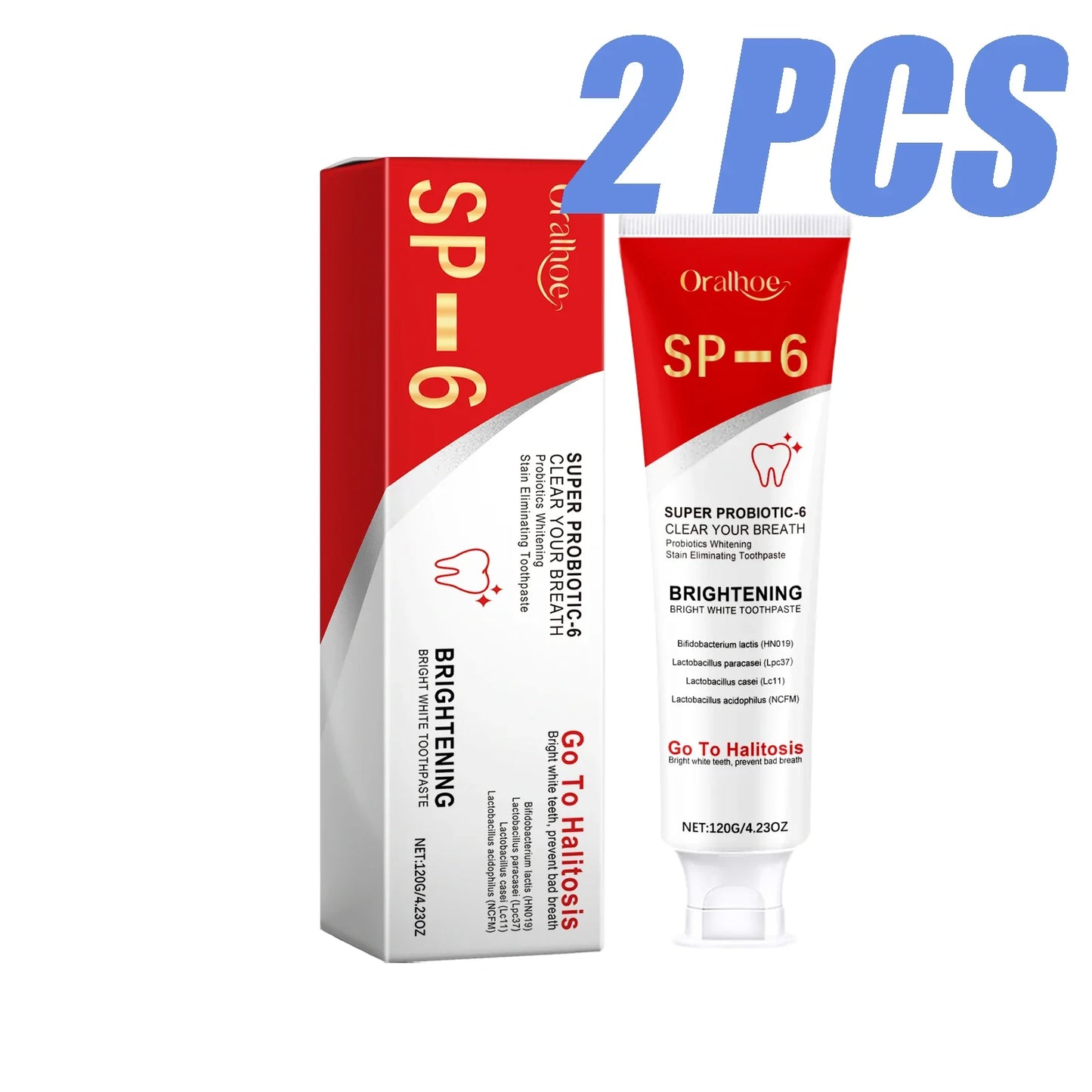 SP6 Probiotic Whitening Toothpaste