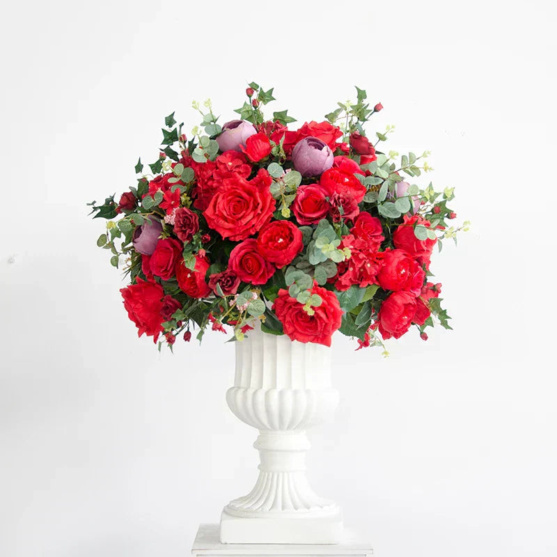 Silk Flower Ball Decoration