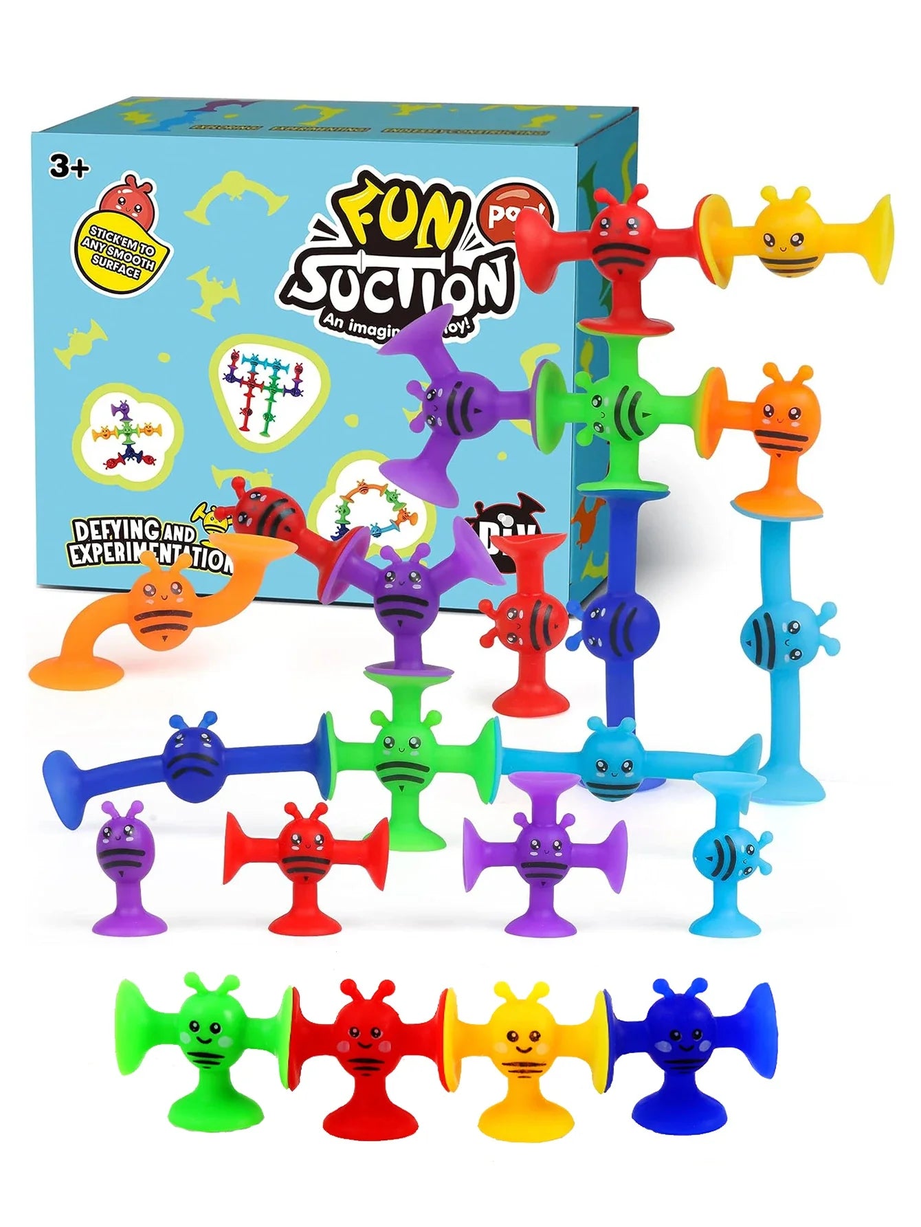 Bees Suction Cup Toy Set