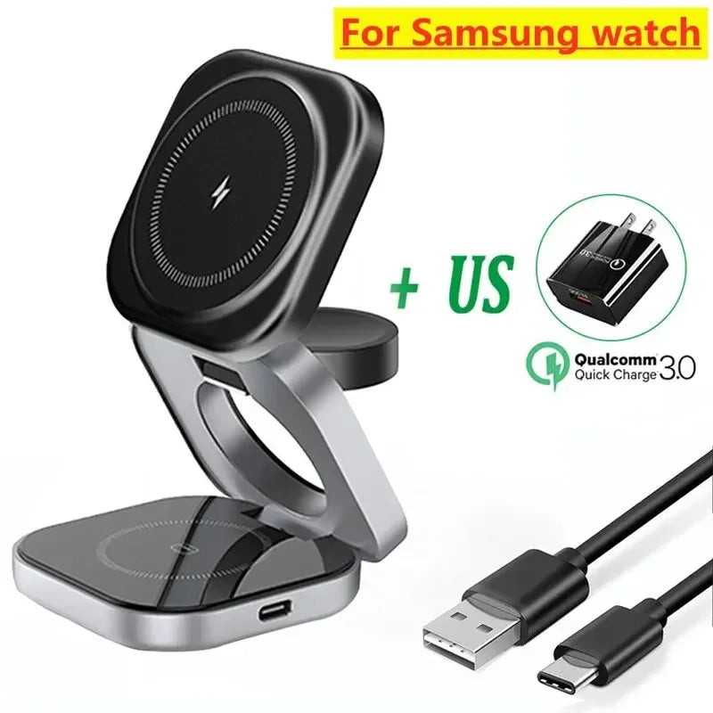 3-in-1 Foldable Wireless Charger