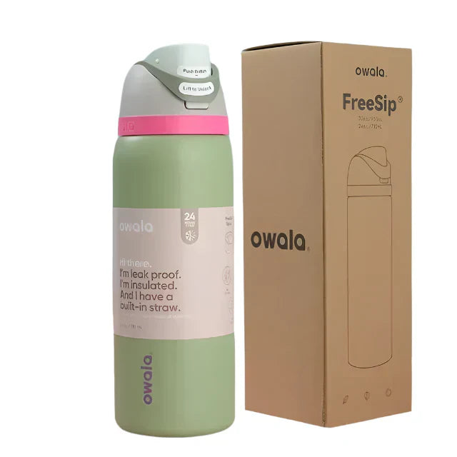 Owala FreeSip Grass Green Bottle