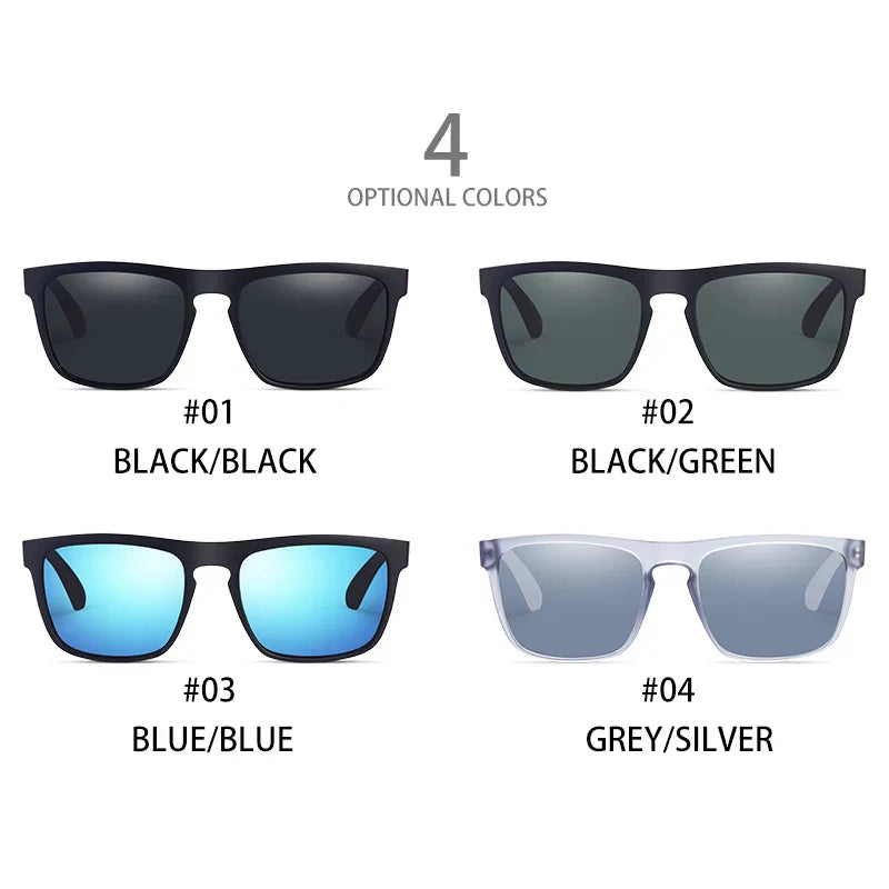 Vintage Square Polarized UV400 Sunglasses