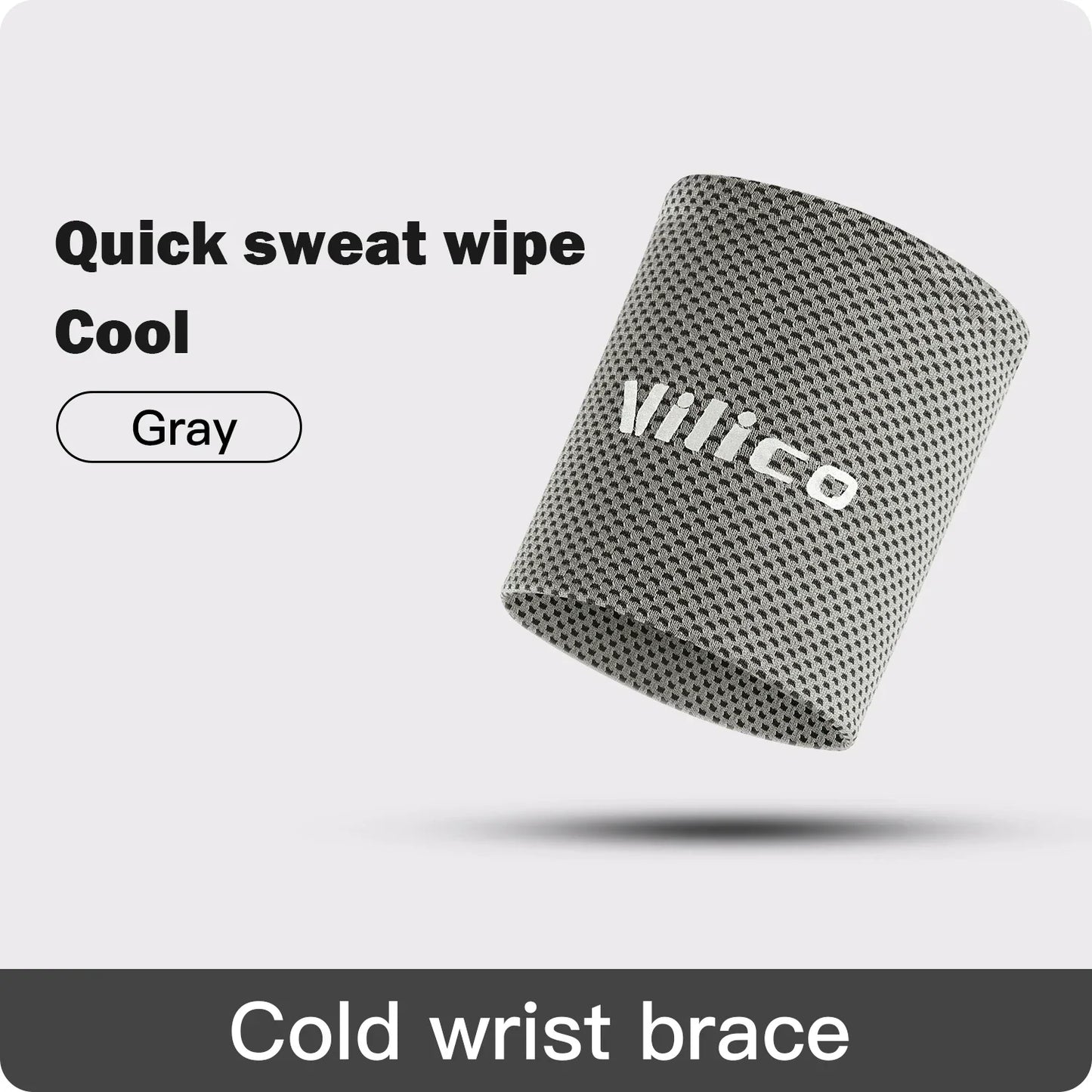 Ice Cooling Wrist Sweatband