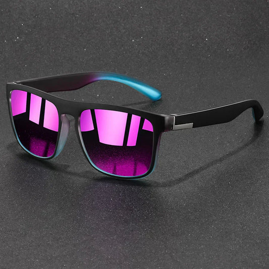 Vintage Square UV400 Sports Sunglasses