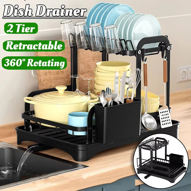 Kitchen Drying Storage Rack