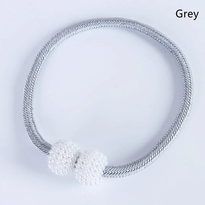 Pearl Magnetic Curtain Tiebacks