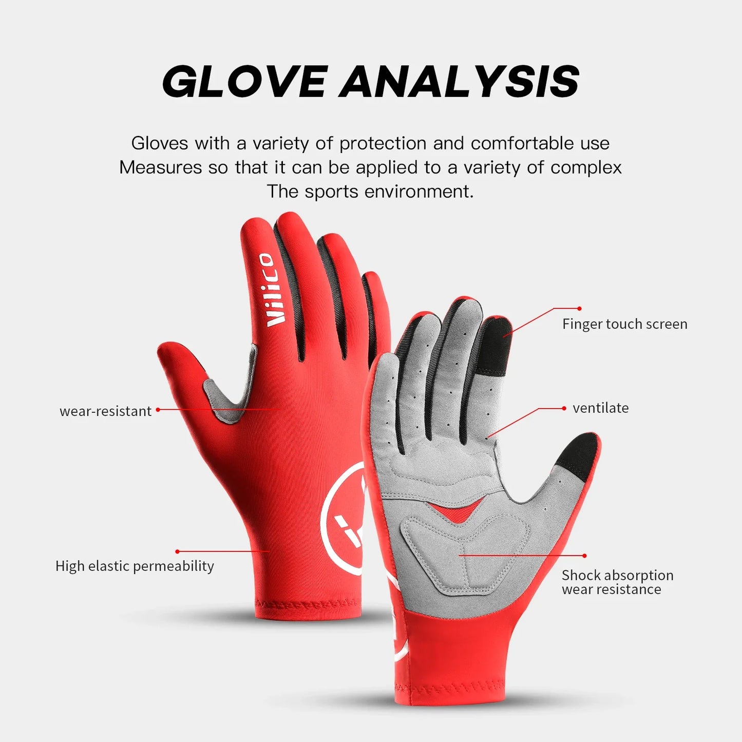 Vilico Outdoor Cycling Gloves