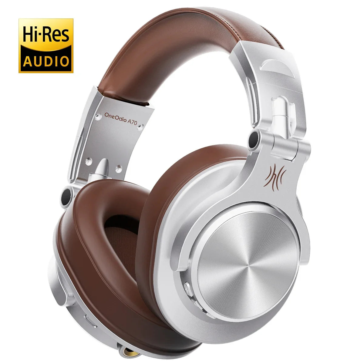 Oneodio Fusion A70 Bluetooth Headphones Hi-Res Audio Over Ear Wireless Headset 72H Professional Studio Monitor DJ HiFi Earphones