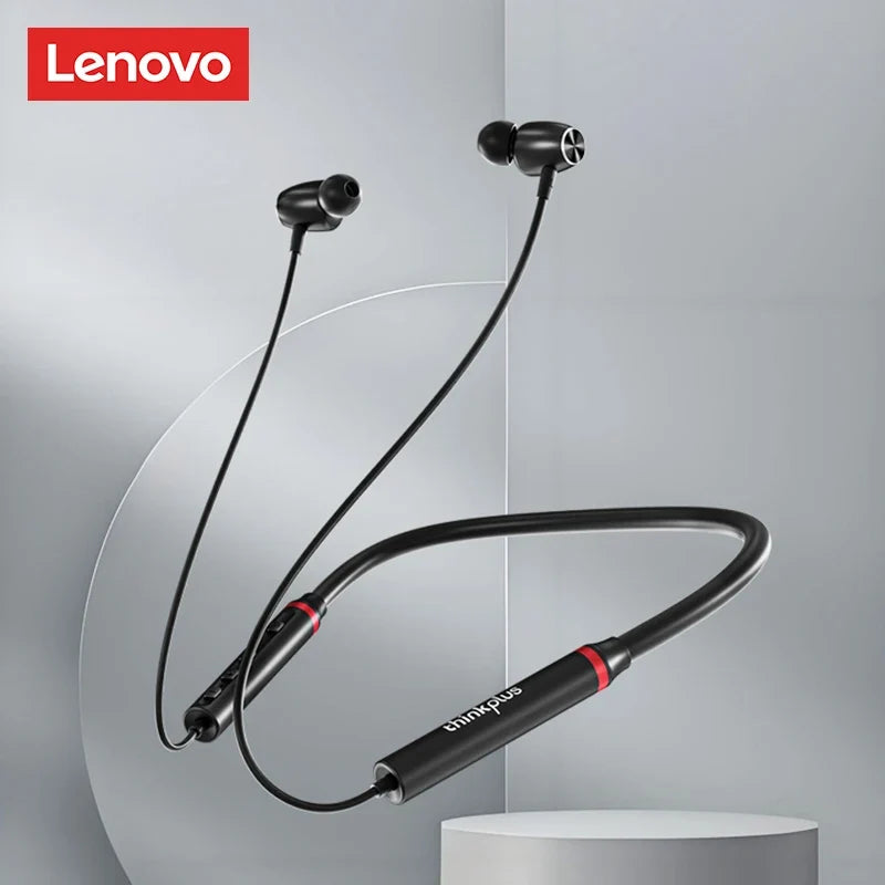 Origial Lenovo HE05X Bluetooth Earphones Earphone Waterproof Earplugs HIFI Sound Magnetic Neckband Headset Sports Headphone