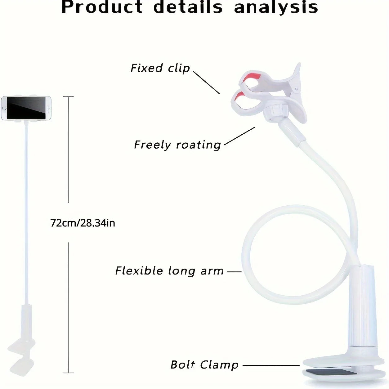 Flexible Gooseneck Mobile Phone Holder
