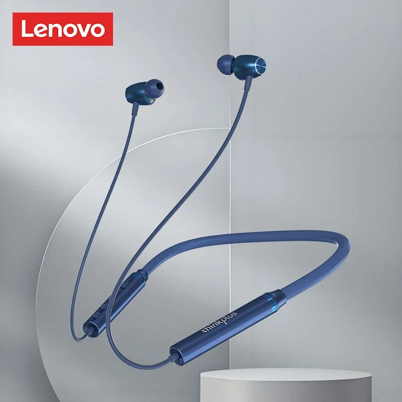 Origial Lenovo HE05X Bluetooth Earphones Earphone Waterproof Earplugs HIFI Sound Magnetic Neckband Headset Sports Headphone