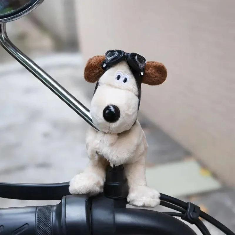 Plush Puppy Car Wiper Decoration