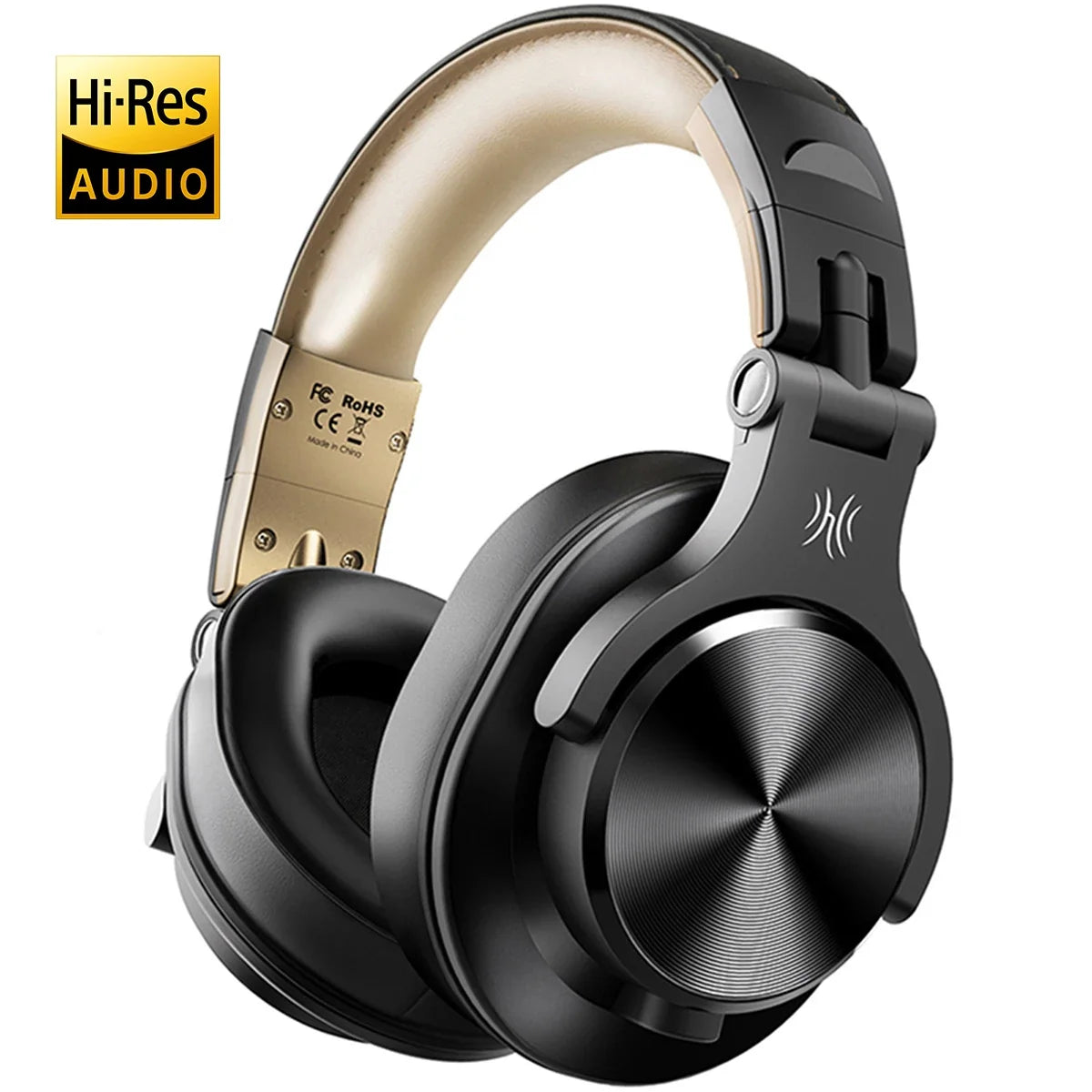 Oneodio Fusion A70 Bluetooth Headphones Hi-Res Audio Over Ear Wireless Headset 72H Professional Studio Monitor DJ HiFi Earphones