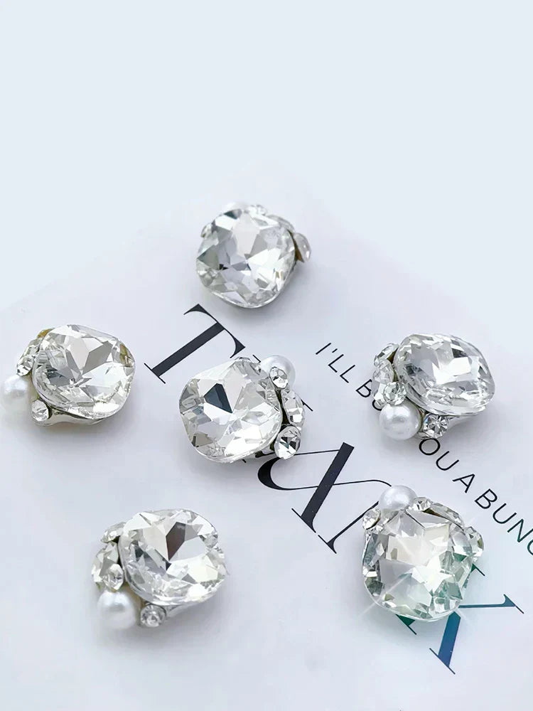 Heart & Irregular Nail Rhinestones