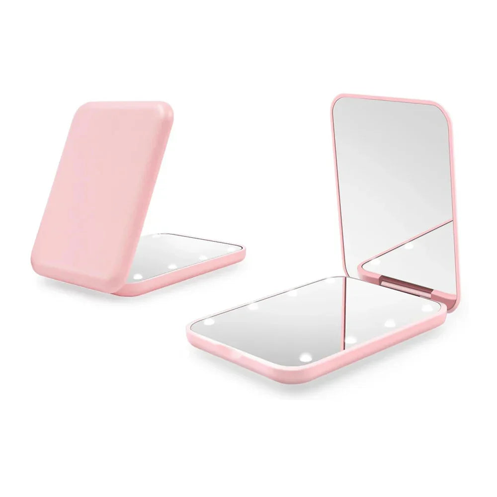 LED 1X/3X Compact Makeup Mirror