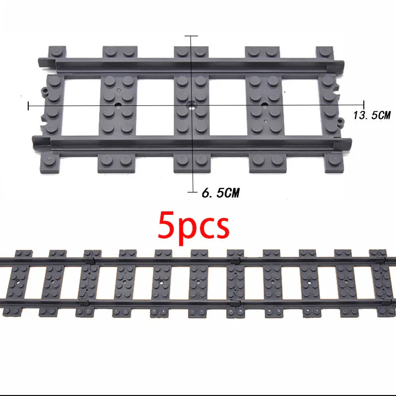 City Train Station Building Blocks