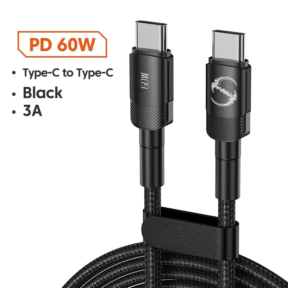 PD 100W USB Type C Cable