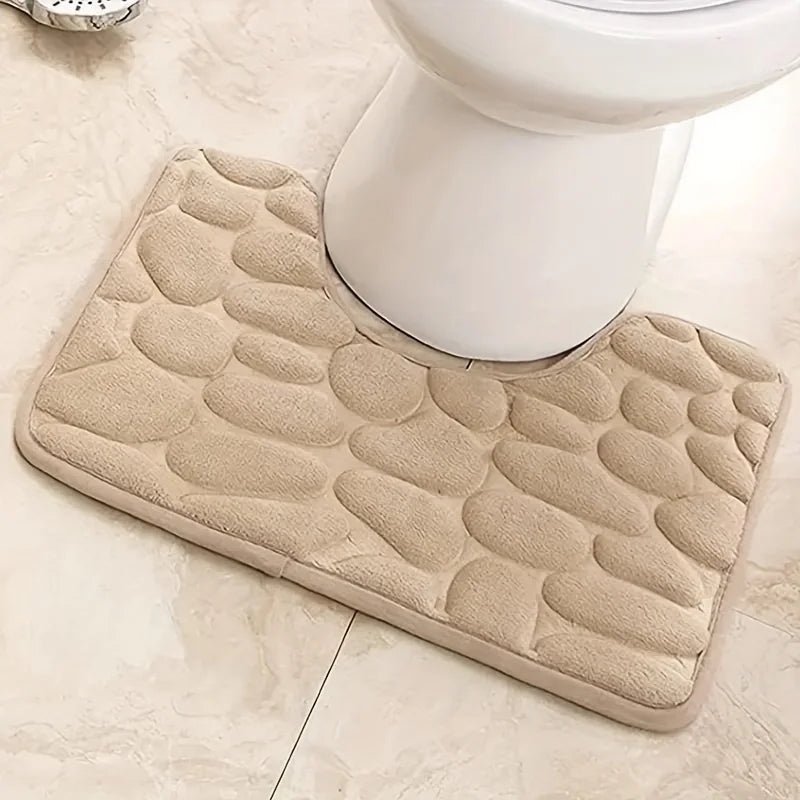 U-Shaped Waterproof Toilet Mat
