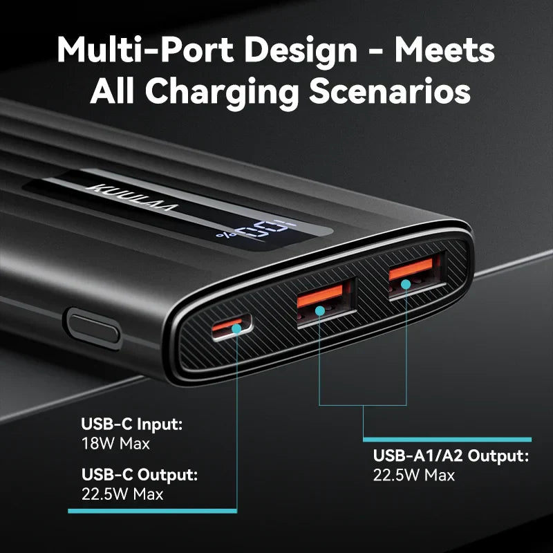 KUULAA 10000mAh Fast PowerBank