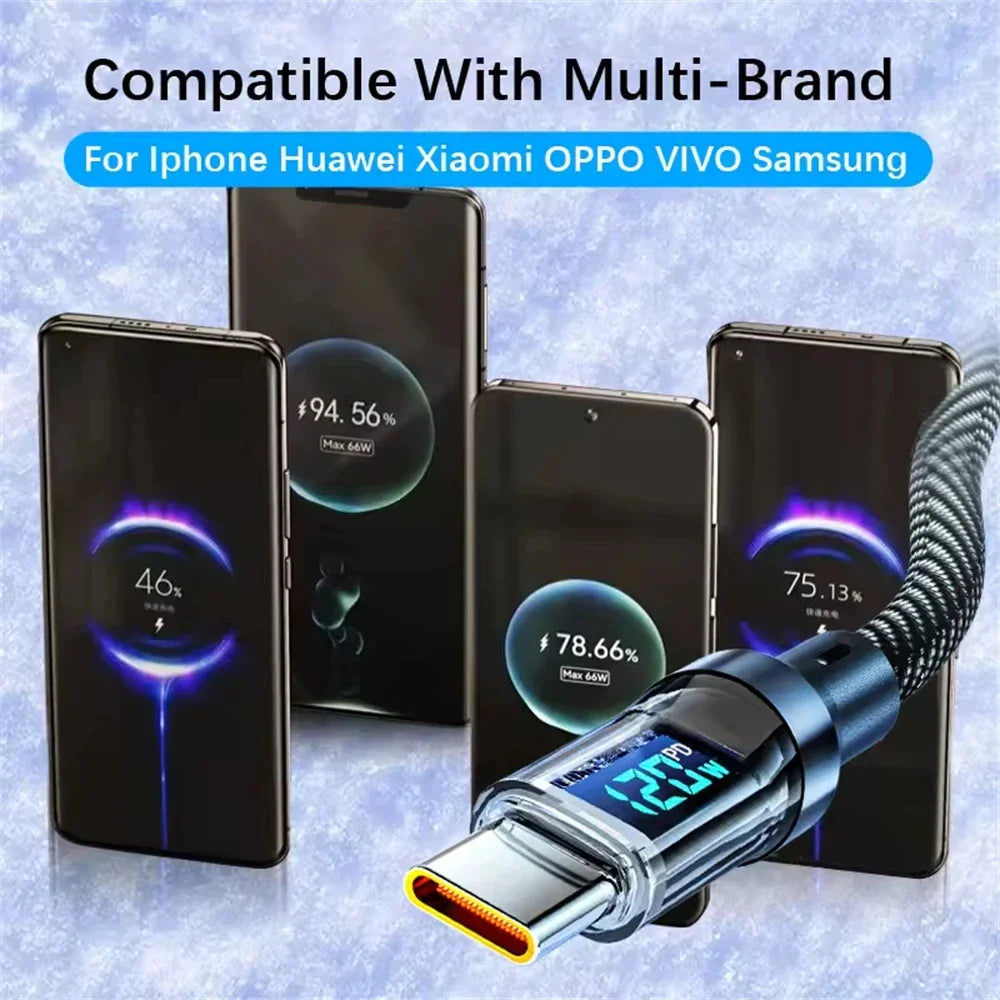 NNBILI 120W Fast Charging Cable
