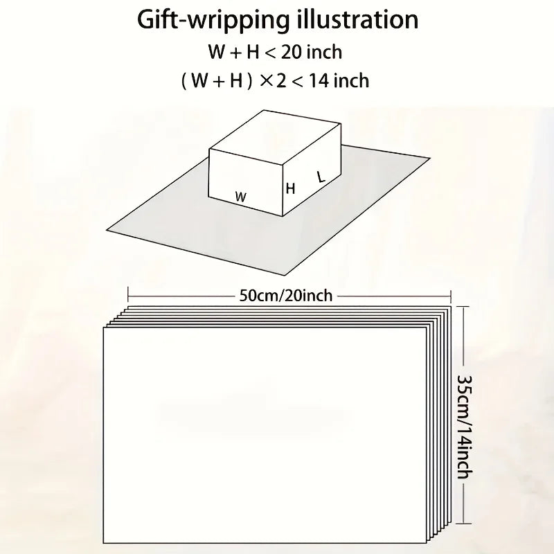 Santa Christmas Tissue Wrapping Paper