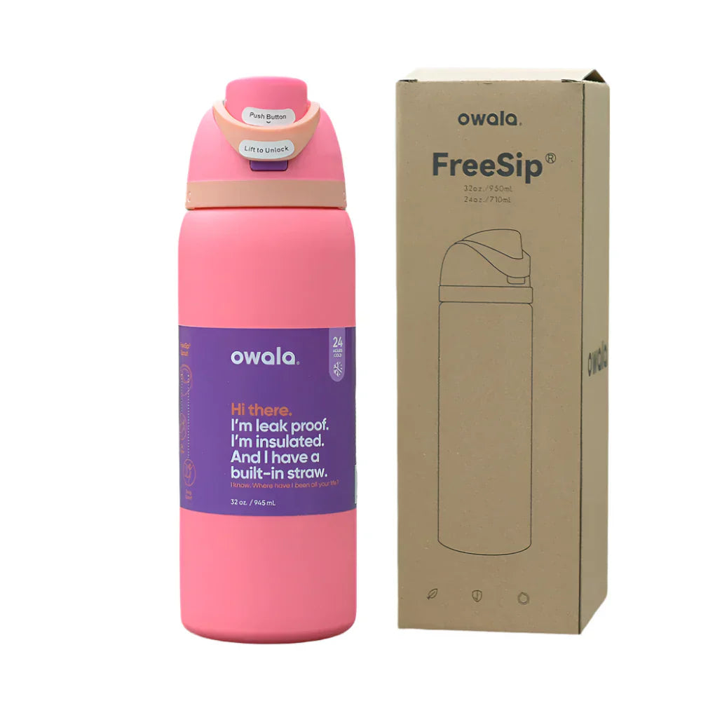 Owala FreeSip Black Panther