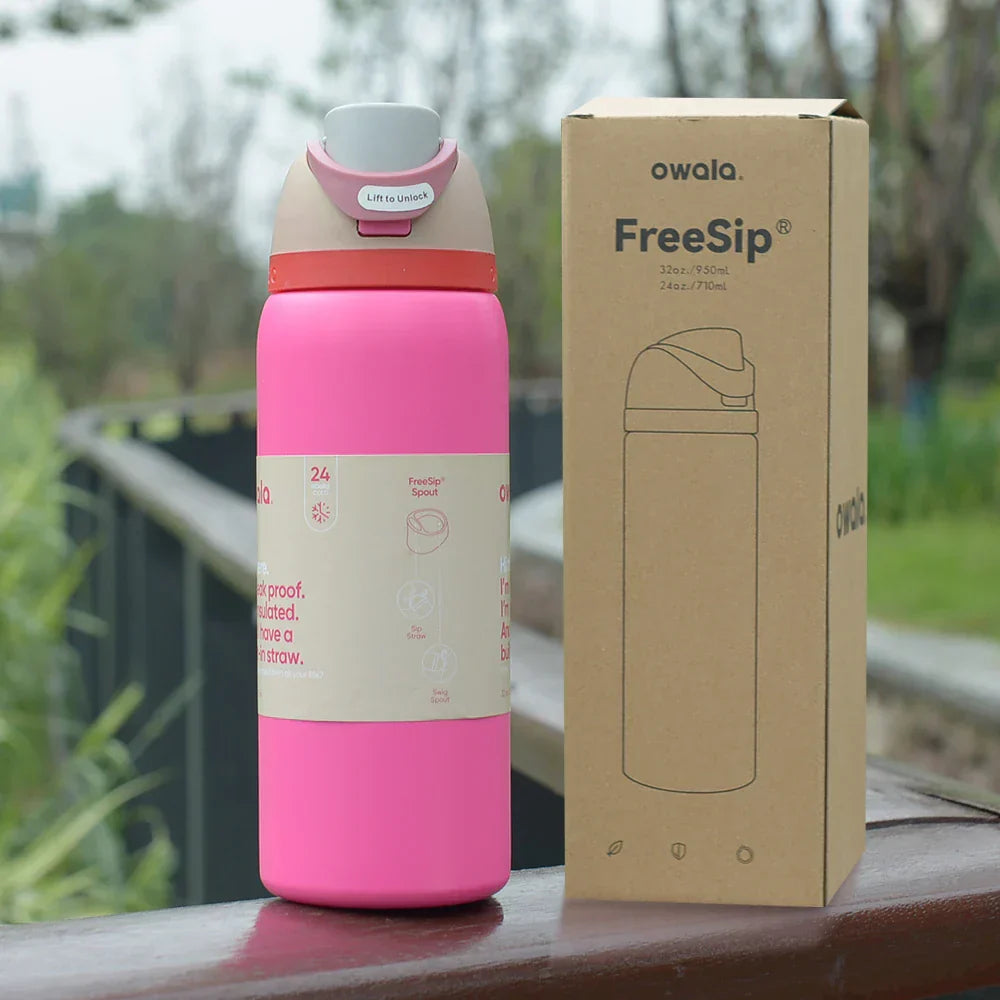 Owala FreeSip Girl Hood Bottle