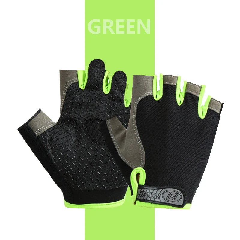 Men Women Half Finger Gloves