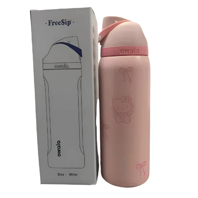 Owala Free Sip Water Bottle Pink