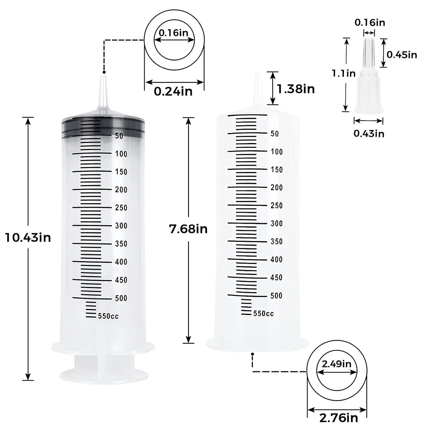 Large Capacity Pet Syringe