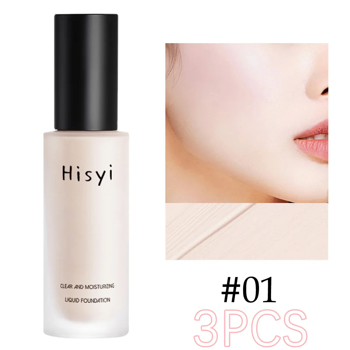 Natural Flawless Liquid Foundation Cream
