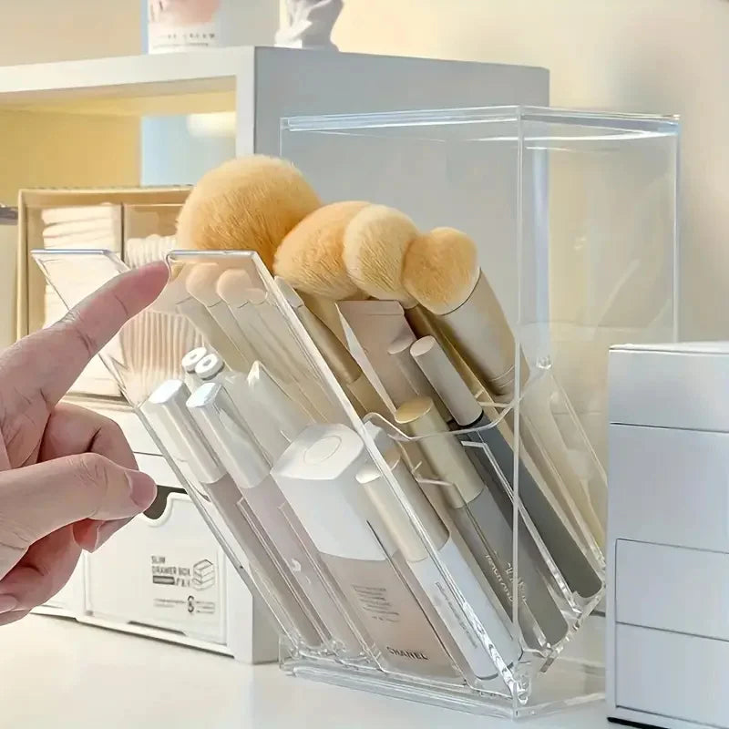Clear Front Flap Brush Holder