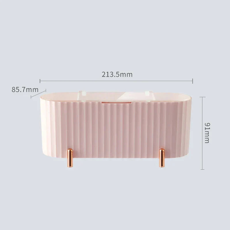 Transparent Cotton Pad Organizer Box