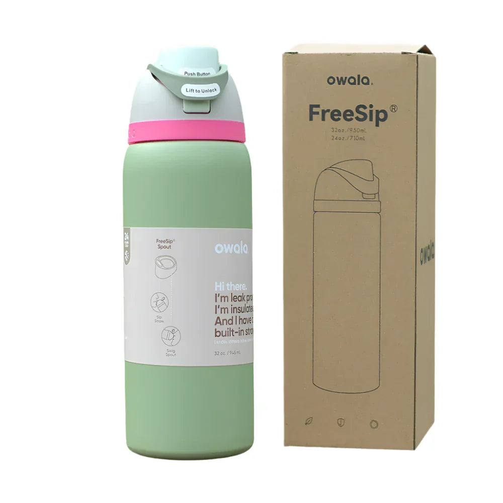 Owala FreeSip Black Panther