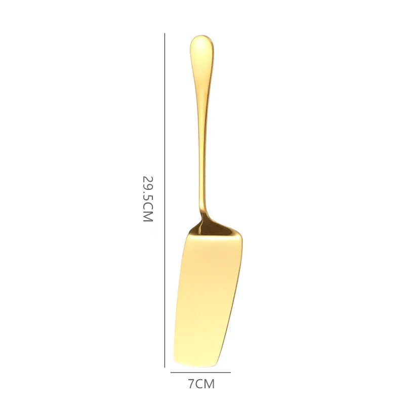 Gold Stainless Steel BBQ Tongs