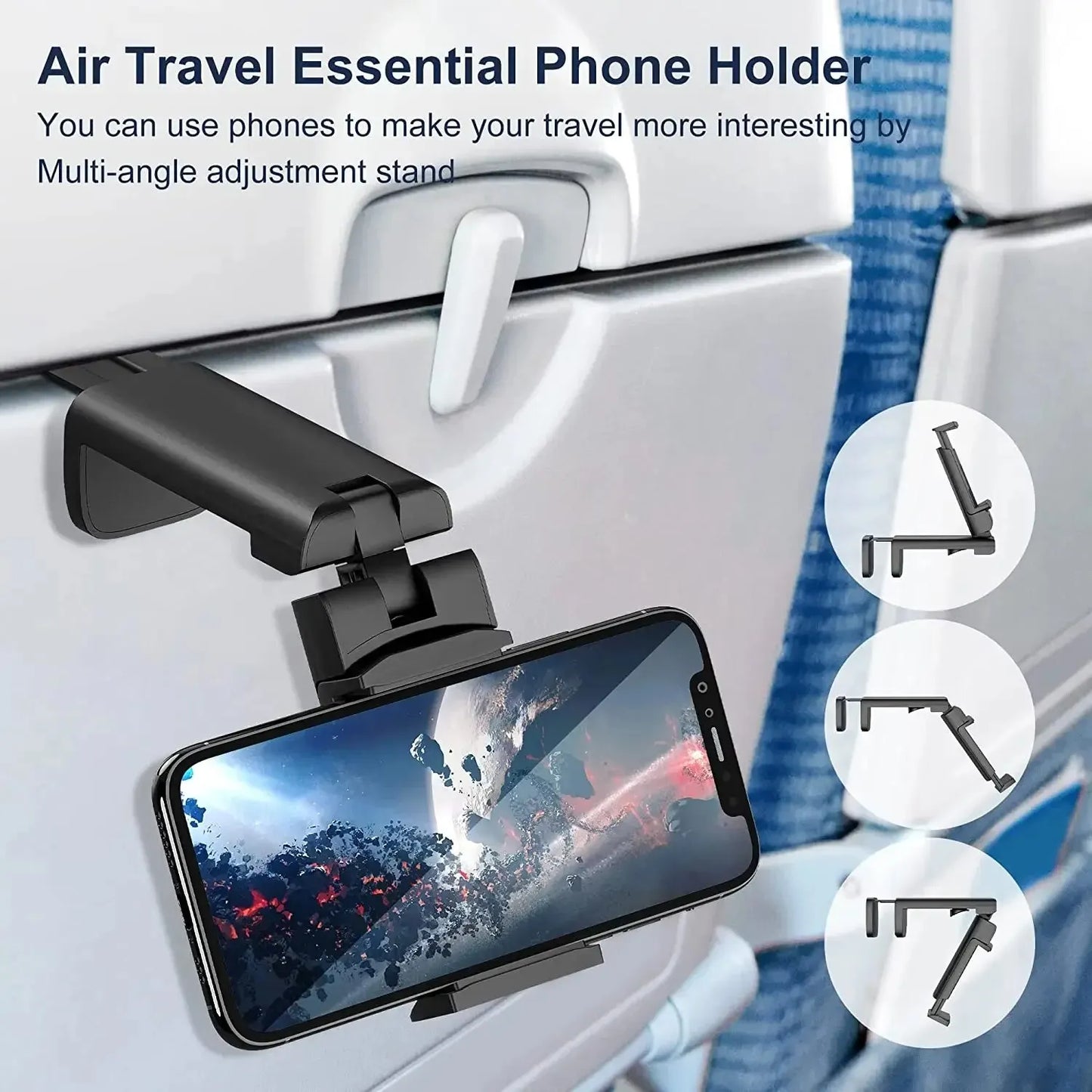 360° Foldable Travel Phone Holder
