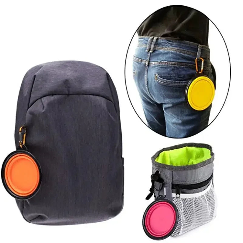 Collapsible Portable Dog Bowl