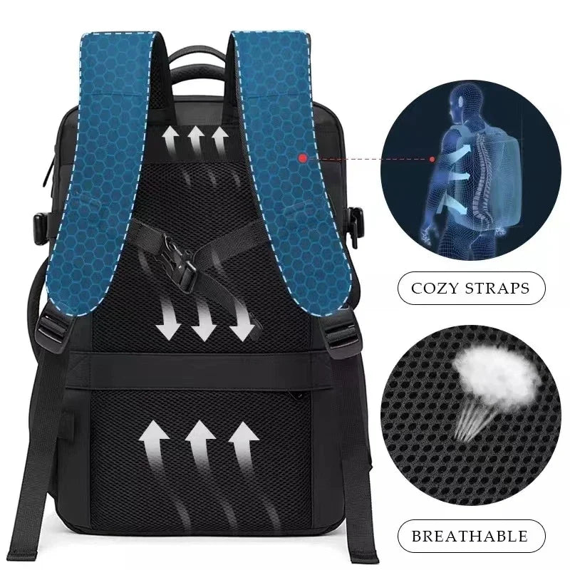 BANGE Men’s Business Laptop Backpack